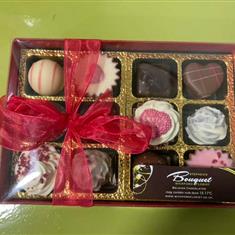 12 Valentines  Belgian Chocolates 
