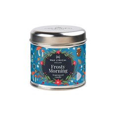 TIN CANDLE FROSTY MORNING