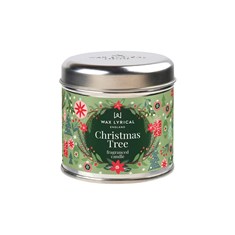TIN CANDLE CHRISTMAS TREE