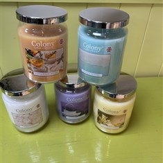 2 COLONY CANDLE JAR GIFT